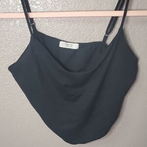 Black Women's Crop Top